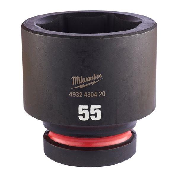 Milwaukee 55Mm 1 Impact Socket Std-1Pc New 4932480420