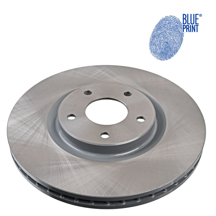 Pair of Blue Print Front Vented Brake Discs for Nissan Juke  Nissan Qashqai  Ren Blue Print  - Dynamic Drive