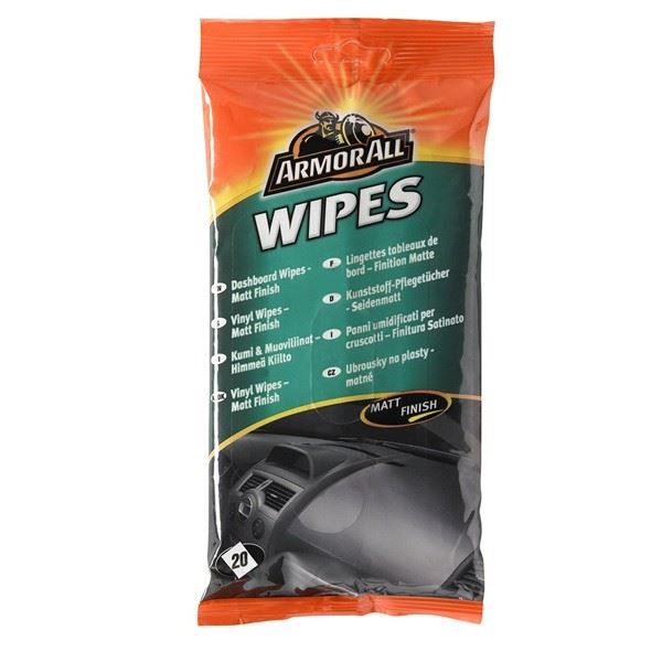 Armorall Dashboard Wipes - Matt Finish - Pack Of 20