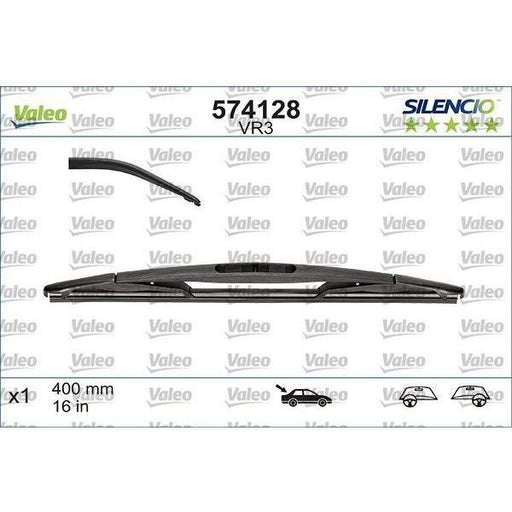 Valeo Rear Single Wiper Blades 574128 Automotive Part Valeo  - Dynamic Drive