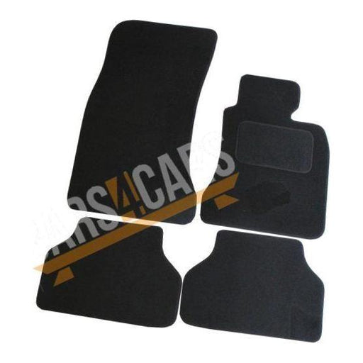 Fully Tailored Black Carpet Car Mats for BMW  E60 (5 Series) 03-10 Set of 4 XL UKB4C  - Dynamic Drive