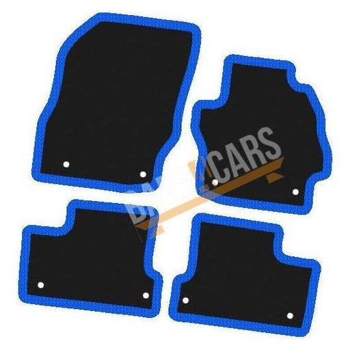 Tailored Blue Trim Carpet Mats for Mazda 3 09-13 2009 2010 2011 2012 2013 UKB4C  - Dynamic Drive