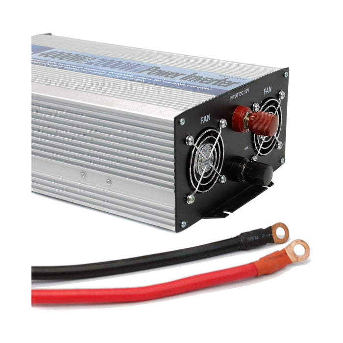 2000w-4000w Peak AC-DC 12v-230v Converter Inverter 2 Way Power Socket INV2000 Streetwize  - Dynamic Drive