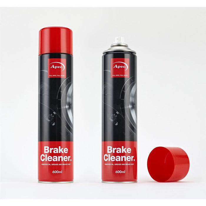 3x 600ml APEC Brake Cleaner Aerosol Spray Professional Degreaser