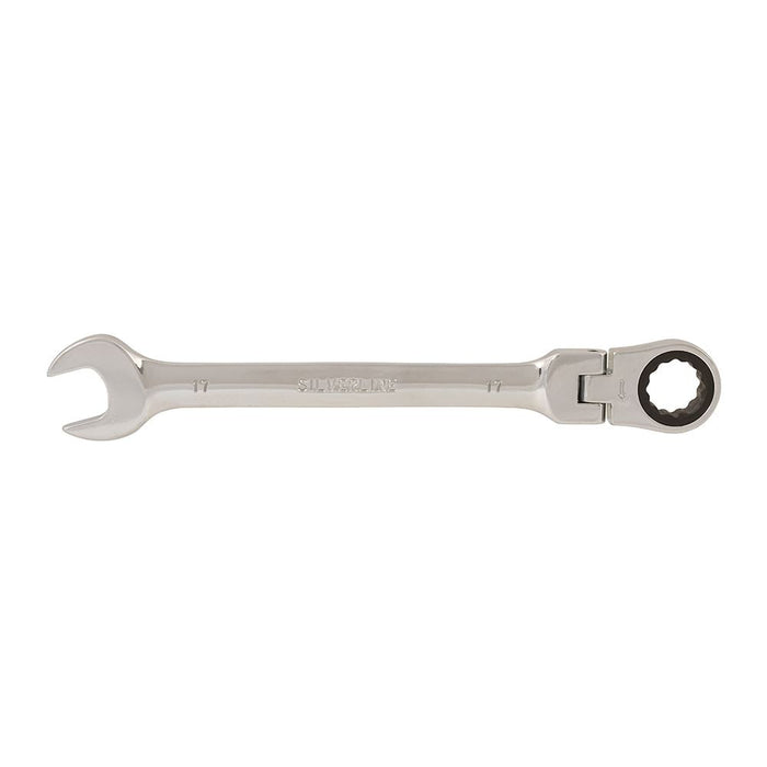 Silverline Flexible Head Ratchet Spanner 17mm