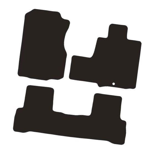 Tailored Carpet Mats fits Honda Cr-V 06-12  Auto Version Set of 3 XL 1 Clips UKB4C  - Dynamic Drive