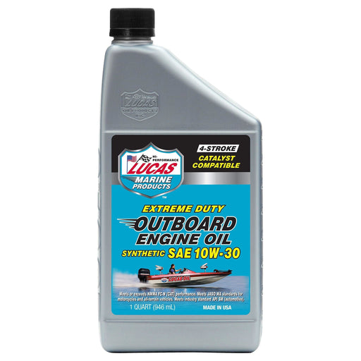 Lucas Oil 10W30 Syn Outboard Engine Oil 946Ml 40661 Lucas  - Dynamic Drive