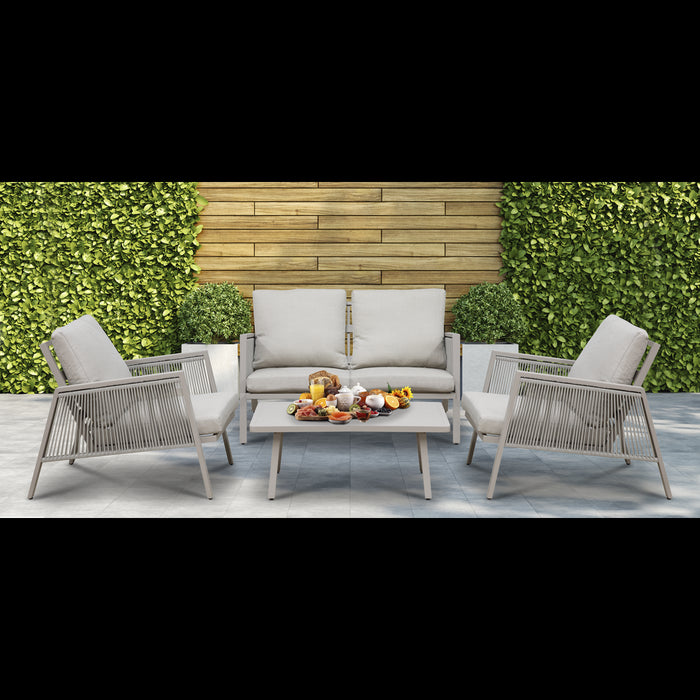 Dellonda Fusion 4 Piece Outdoor Set