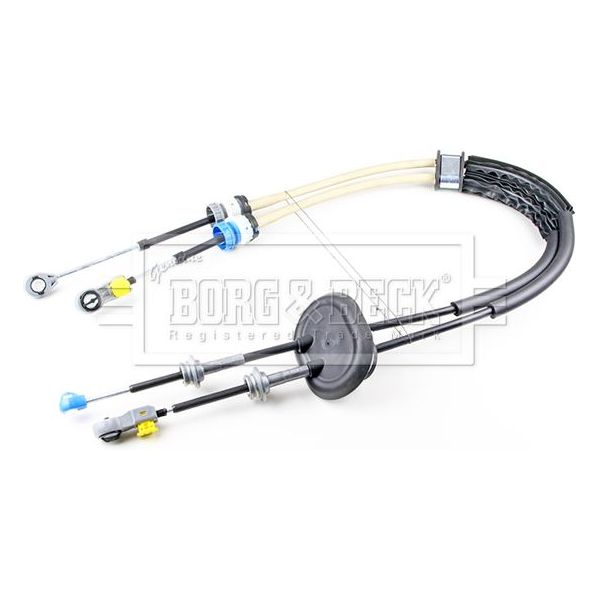 Genuine Borg & Beck Gear Control Cable fits VW Polo 8294 1 pair BKG1320