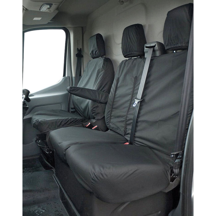 Waterproof Heavy Duty Set of Van Seat Covers for Renault Trafic 2014 onwards