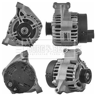 Genuine Borg & Beck Alternator fits Fiat DobloPuntoStiloFord Ka BBA2470