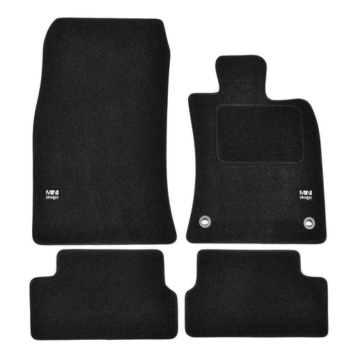 Tailored Logo Velour Carpet Floor Mats for Mini Cooper R56 2006-2013 4PCS UKB4C  - Dynamic Drive