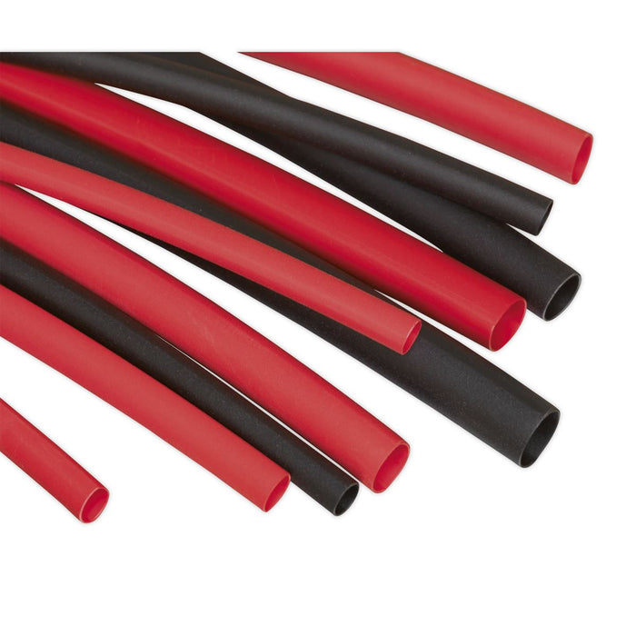 Sealey Heat Shrink Tubing Assortment 180pc 50 & 100mm Black & Red HST501BR Sealey  - Dynamic Drive