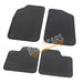 Blue Trim TailoBlue Rubber Car Mats for Fiat 500 Dec 12> Set of 4 With 4 Clips UKB4C  - Dynamic Drive