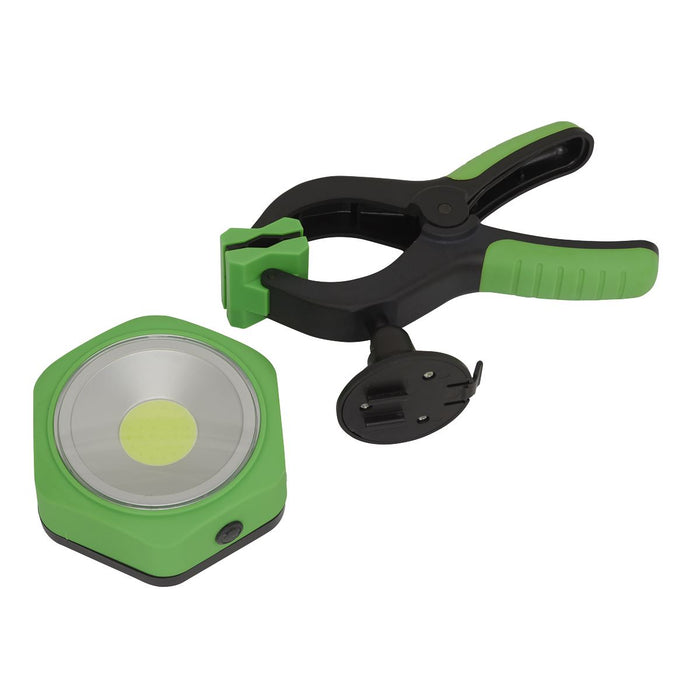 Sealey Worklight with Clamp 3W COB LED Sealey  - Dynamic Drive