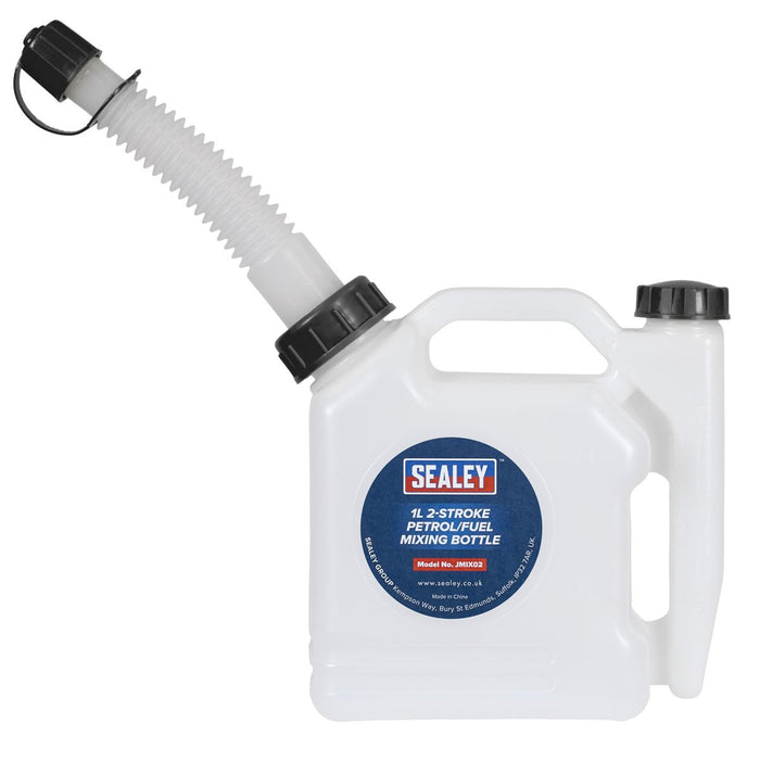 Sealey 2-Stroke Fuel Mixing Bottle 1L JMIX02 Sealey  - Dynamic Drive