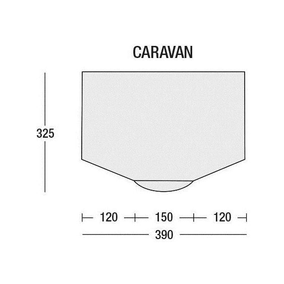 SunnCamp Inceptor Air Extreme 390 (Single Inflation) Caravan Air Awning SF1900 SunnCamp  - Dynamic Drive