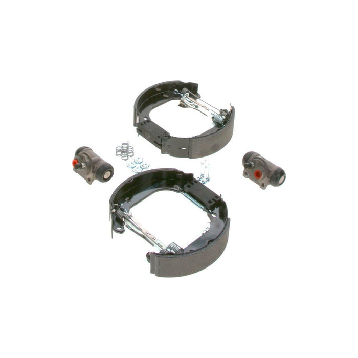 Genuine Bosch Brake Shoes Pre-Assembled Ks013 fits Renault 19 - 1.4 - 96-01 0204