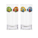 Flamefield Pack of 2 acrylic camping caravan 17oz tall tumblers glasses Flamefield  - Dynamic Drive