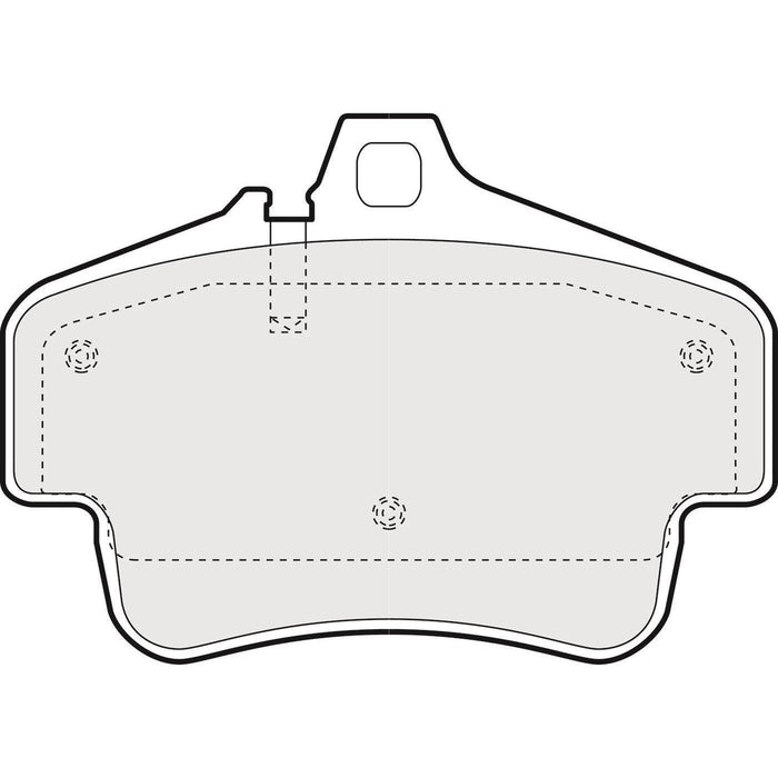 Apec Brake Pads Front & Rear Fits No Application Found