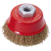 Draper Expert Crimped Wire Cup Brush, 60mm, M14 52635 Draper  - Dynamic Drive