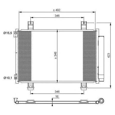 NRF Condenser 35854