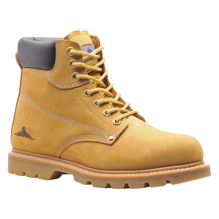 Portwest Welted Safety Boots SB - Honey - UK 11 Portwest  - Dynamic Drive