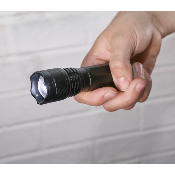 Sealey Aluminium Torch 3W Xpe Cree Led Adjustable Focus 3 Sealey  - Dynamic Drive