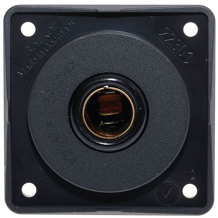 Single Pole Socket Anthracite (21223A) High Quality Socket for Your Caravan W4  - Dynamic Drive