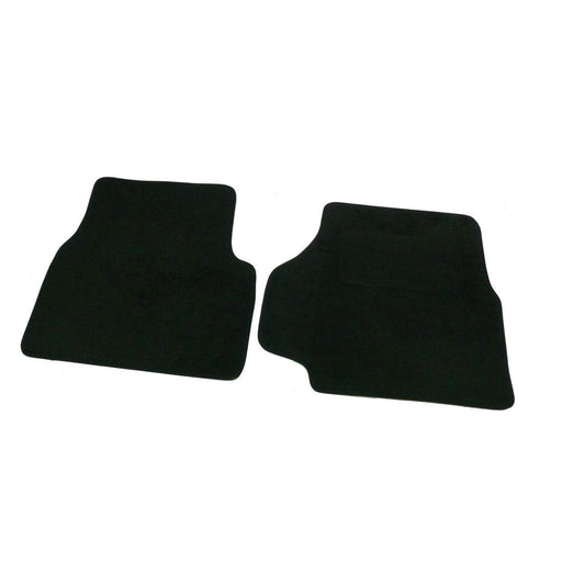 Fully Tailored Black Carpet Car Mats for Landrover Defender 90 & 110 Set of 2 UKB4C  - Dynamic Drive