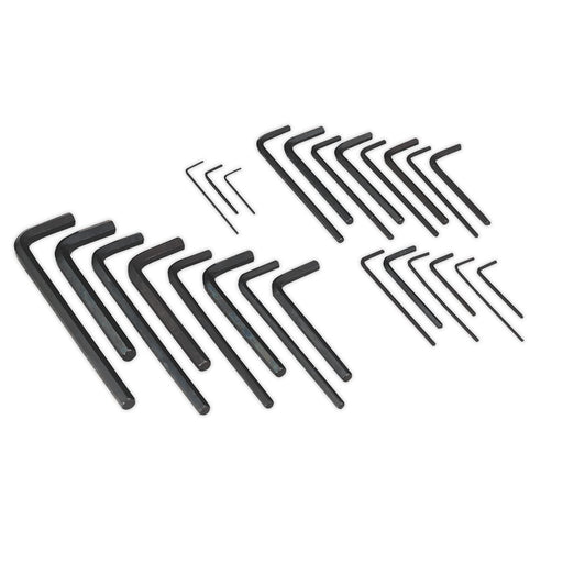 Seigen by Sealey Hex Key Set 25pc S0465 Sealey  - Dynamic Drive