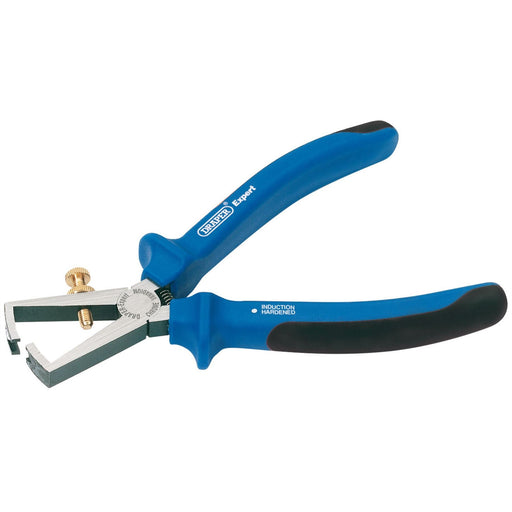 Draper Heavy Duty Soft Grip Wire Stripping Pliers, 150mm 68894 Draper  - Dynamic Drive