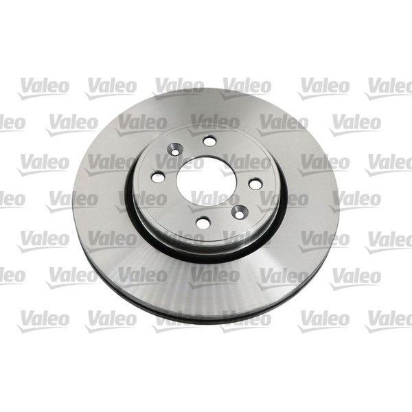 Genuine Valeo Brake Disc X2 Fits Renault Captur Front Valeo  - Dynamic Drive