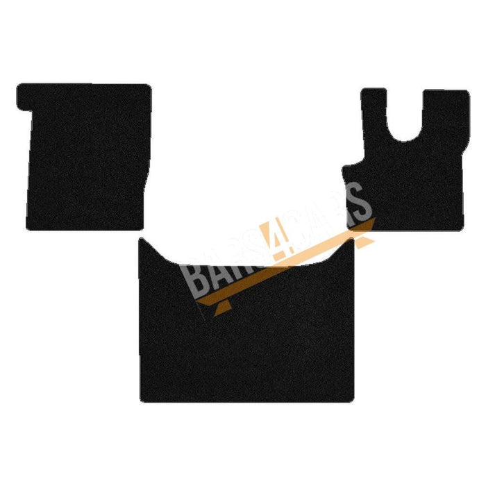 Fully Tailored Black Carpet Car Mats for Daf Xf 106 Auto Set of 3 UKB4C  - Dynamic Drive