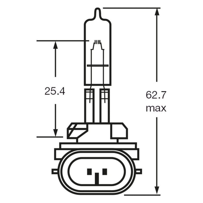 Ring Automotive R894 12V 37.5W Pg13J Halogen Headlamp