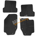 Fully Tailored Black Rubber Car Mats for Peugeot 307 Cc Set of 4 UKB4C  - Dynamic Drive