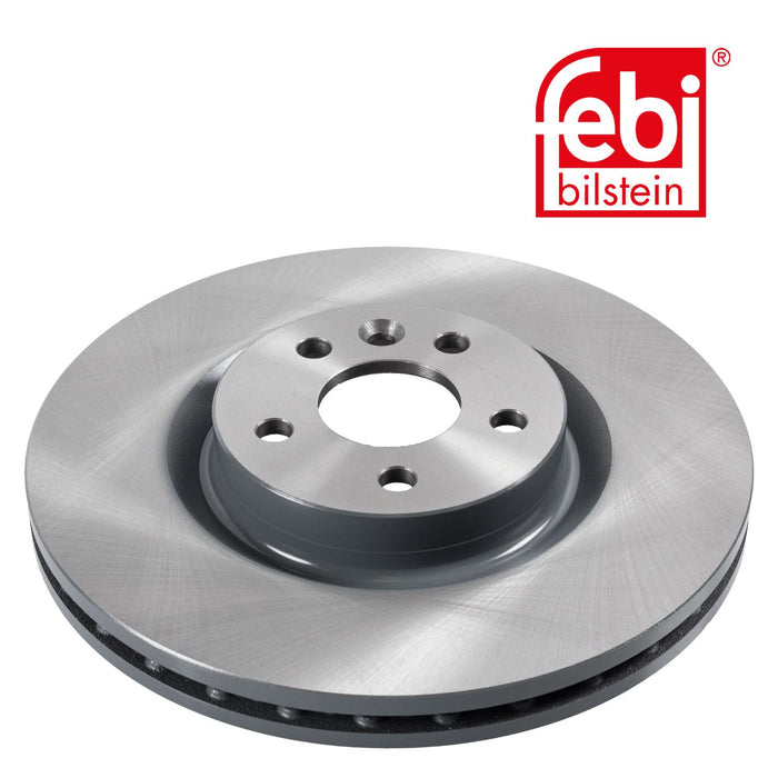 FEBI Front Brake Discs & Pads Set Vented for Land Rover Range Rover Evoque