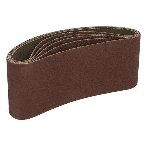 Sealey 76 x 457mm Sanding Belt 60Grit - Pack of 5 SB60457 Sealey  - Dynamic Drive