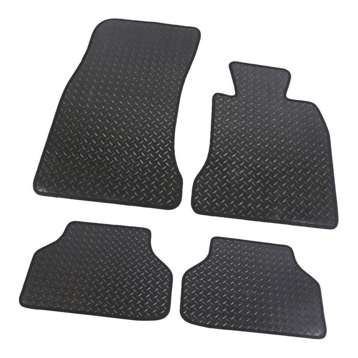 Tailored Rubber Car Mats for Bmw E60 (5 Series) 03-10 Alternative Set of 4 XL UKB4C  - Dynamic Drive