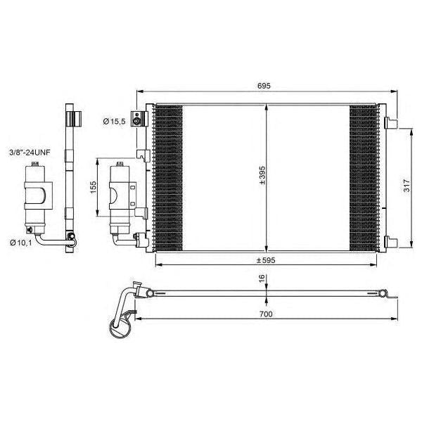 NRF Condenser 35973