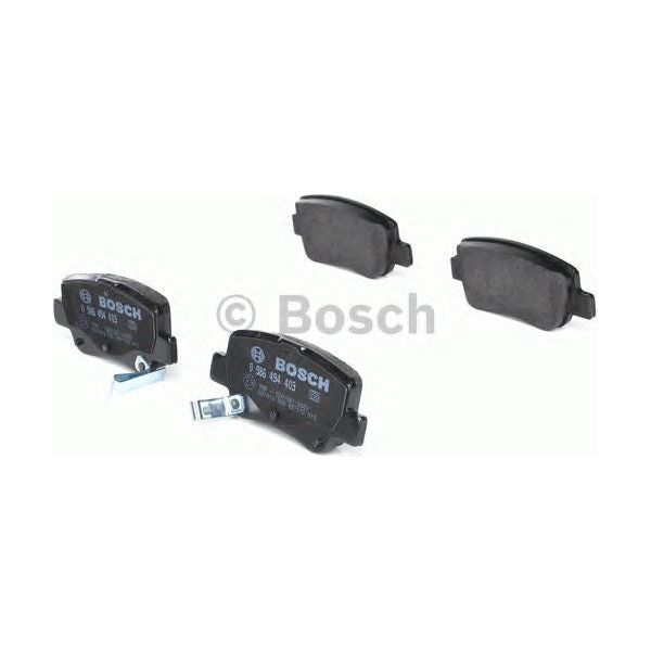 Genuine Bosch Brake Pad Set Bp1327 fits Toyota Avensis VVTi - 1.8 - 08-18 098649