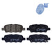 Genuine Blue Print Brake Pads (Rear) (R90) fits Renault 410601408R Blue Print  - Dynamic Drive