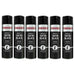 6 x Simoniz Large Satin Black Acrylic Aerosol Car Spray Paint 500ml SIMP16D Simoniz  - Dynamic Drive