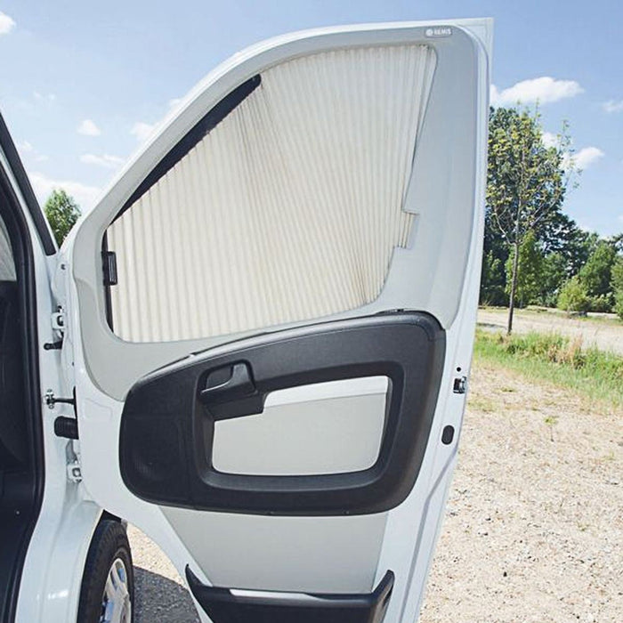 REMIfront IV Left Side Beige Blinds for Fiat Ducato X250 (09/2011-2014) Remis  - Dynamic Drive