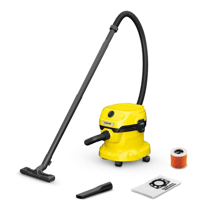 Karcher WD2 Plus Wet & Dry Vacuum Cleaner 1000W 240V 12L Karcher  - Dynamic Drive