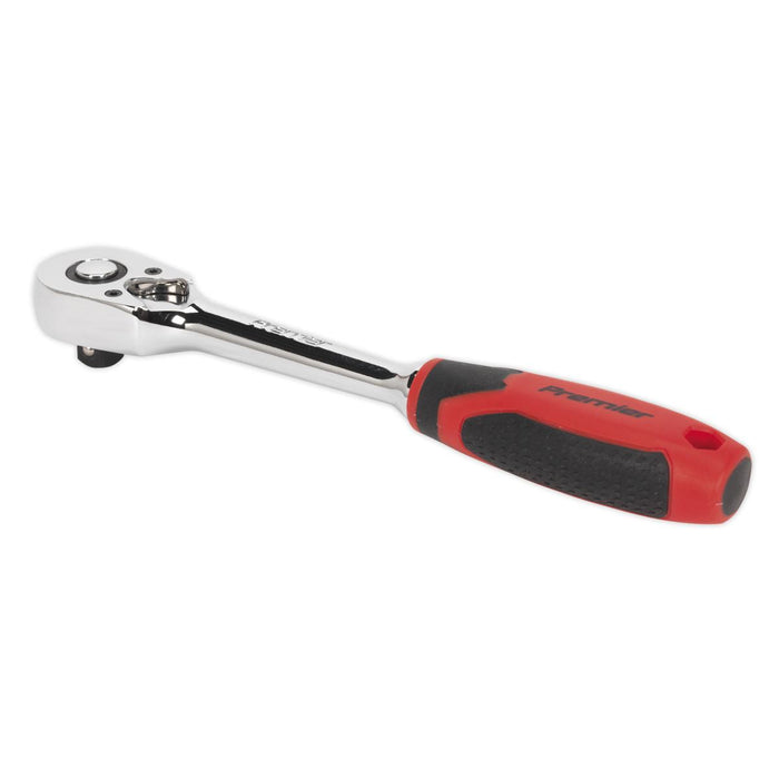 Sealey Ratchet Wrench 3/8"Sq Drive Pear-Head Flip Reverse AK8947 Sealey  - Dynamic Drive