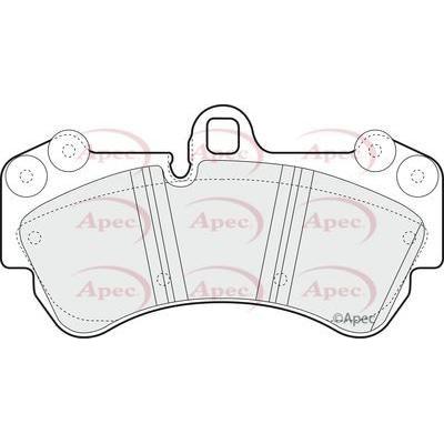 Apec Brake Pads Front Fits Porsche Cayenne VW Touareg