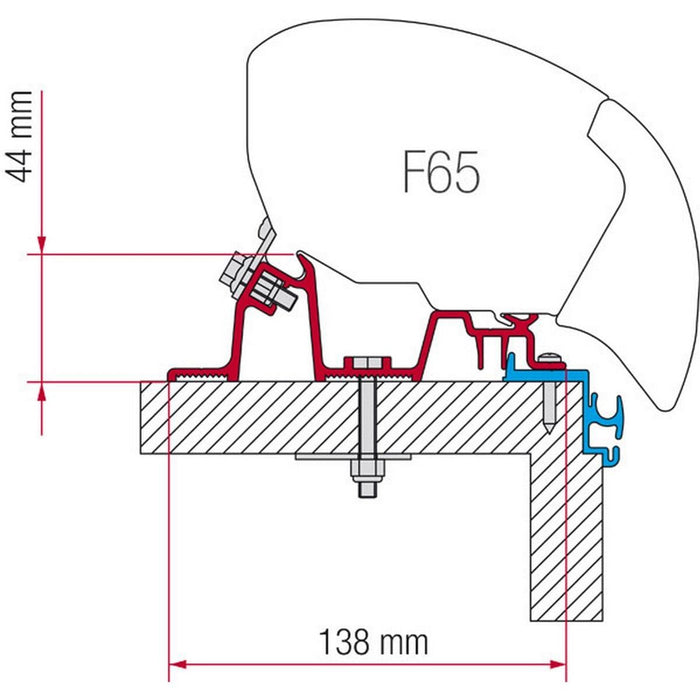 Fiamma Kit for Hobby Excellent Fiamma F45S Awning