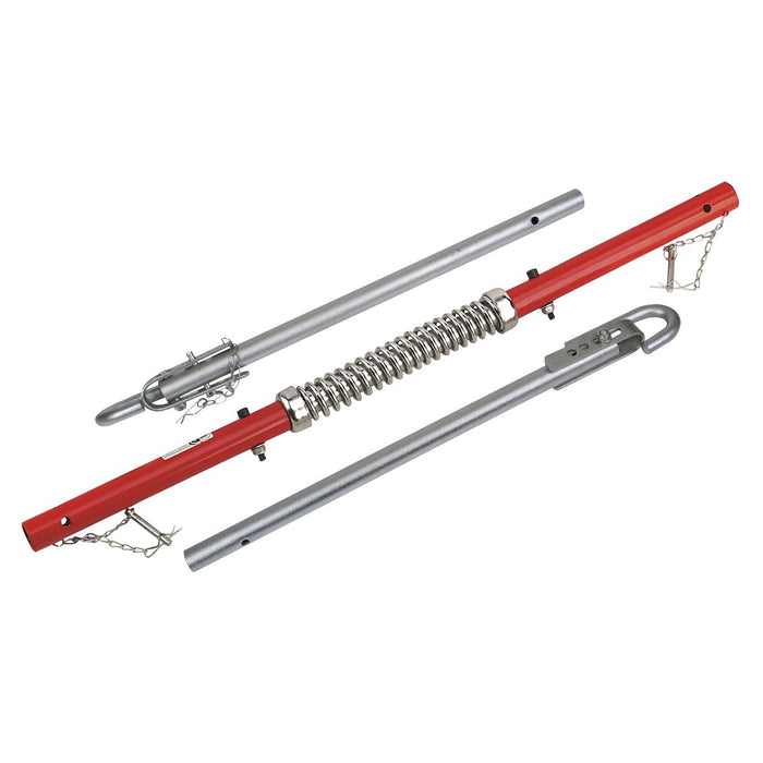 Sealey Tow Pole 2000kg Rolling Load Capacity with Shock Spring TPK2522 Sealey  - Dynamic Drive