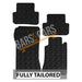 Tailored Rubber Car Mats for Mercedes Clc Coupe 08 ON Set of 4 XL With 2 Clips UKB4C  - Dynamic Drive